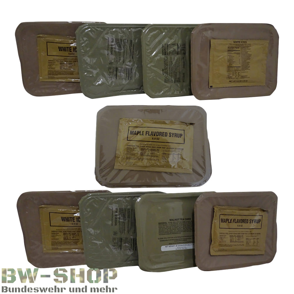 ORIGINAL US ARMY GROßRATION US ARMEE FOOD TAGESRATION MRE NOTRATION EPA OUTDOOR