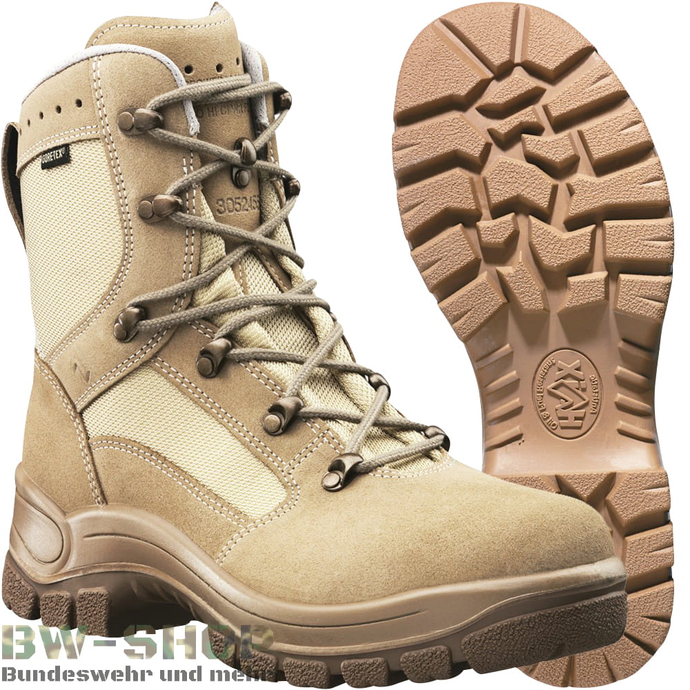 thumbnail image 2 of Original Bundeswehr Haix Desert Boots – Black Eagle Desert – New BW Trop Boots 2 of 4
