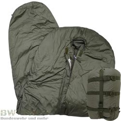 Original Bundeswehr Carinthia Schlafsack Allgemein II / Defence 4 +  Packsack *Neu*
