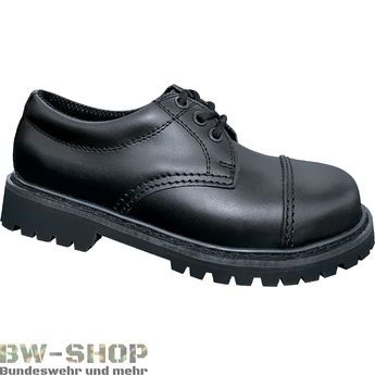 Stivali Combat Brandit Phantom 14 Eyelet - In Vera Pelle, Suola In Gomma, Punta Rinforzata In Acciaio, Unisex