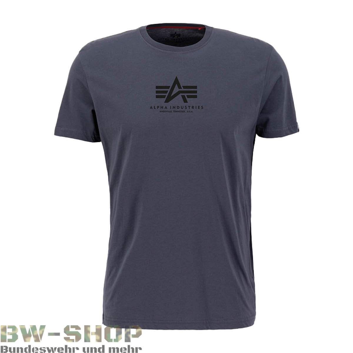 ALPHA INDUSTRIES Basic T-Shirt Unisex Per Bambini E Ragazzi - 100% Cotone, Vestibilità Regolare, Logo In Serigrafia