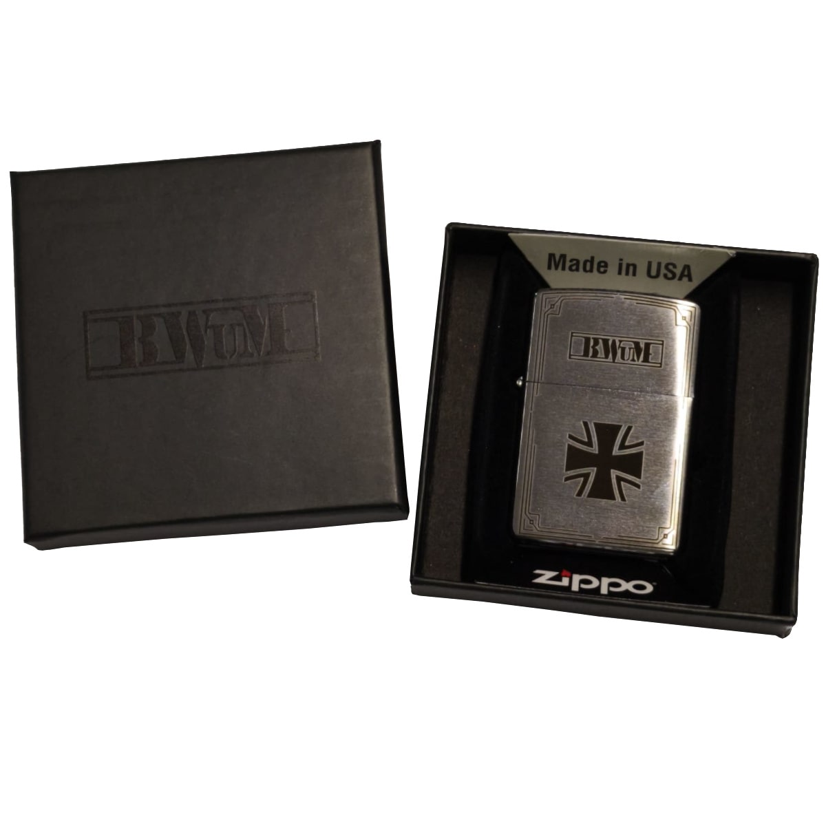 BWuM Zippo Feuerzeug mit Gravur - Eisernes Kreuz